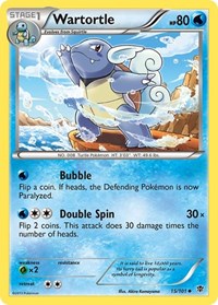 Wartortle (15) - Plasma Blast (PLB)
