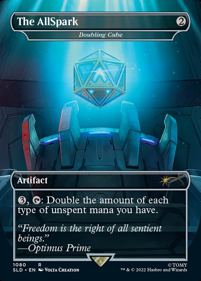 The AllSpark - Doubling Cube // Doubling Cube (1080) - Secret Lair Drop (SLD)