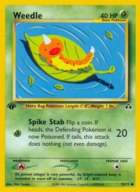 Weedle (70) - Neo Discovery (N2)