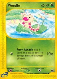 Weedle (114) - Skyridge (SK)