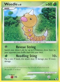 Weedle (86) - Rising Rivals (RR)