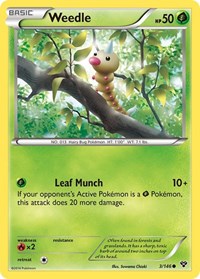 Weedle (3) - XY Base Set (XY)