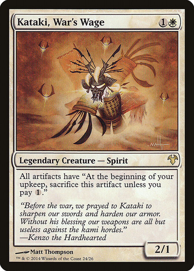 Kataki, War's Wage (24) - Modern Event Deck 2014 (MD1)