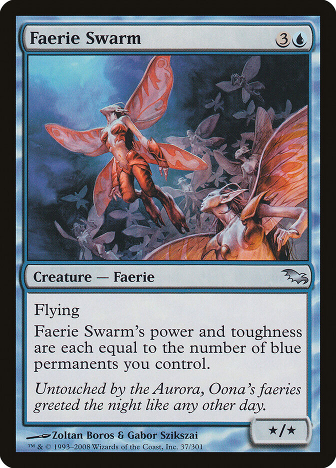 Faerie Swarm (37) - Shadowmoor (SHM)