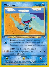 Wooper (82) - Neo Genesis (N1)