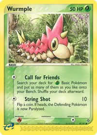 Wurmple (81) - EX Dragon (DR)