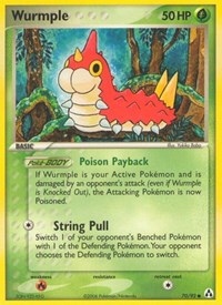 Wurmple (70) - EX Legend Maker (LM)