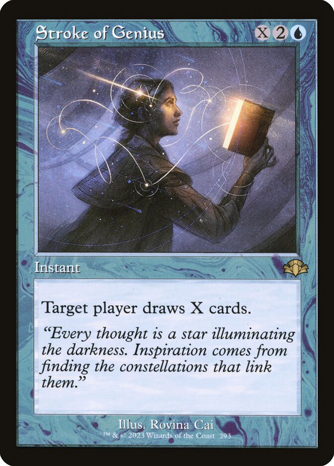 Stroke of Genius (293) - Dominaria Remastered (DMR)