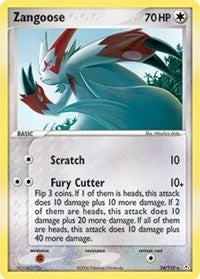 Zangoose (34) - EX Holon Phantoms (HP)