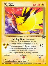 Zapdos (23) - WoTC Promo (PR)