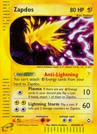 Zapdos H32 (H32) - Aquapolis (AQ)
