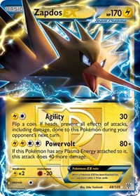 Zapdos EX Team Plasma (48) - Plasma Storm (PLS)