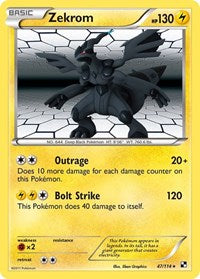 Zekrom (47) - Black and White (BLW)