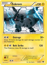 Zekrom (50) - Next Destinies (NXD)