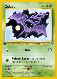 Zubat (59) - Neo Revelation (N3)