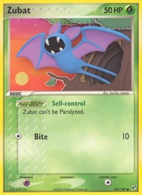 Zubat (83) - EX Deoxys (DX)