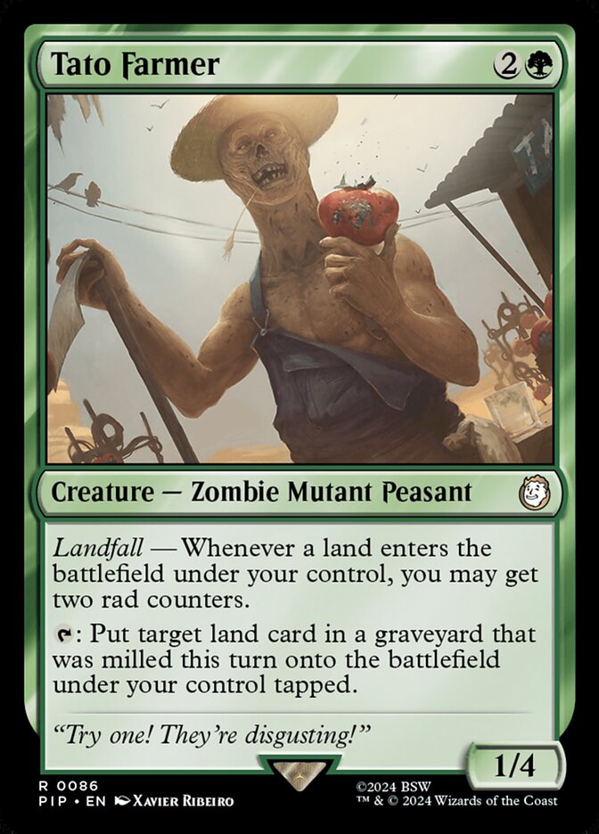 Tato Farmer - [Foil] Fallout (PIP)