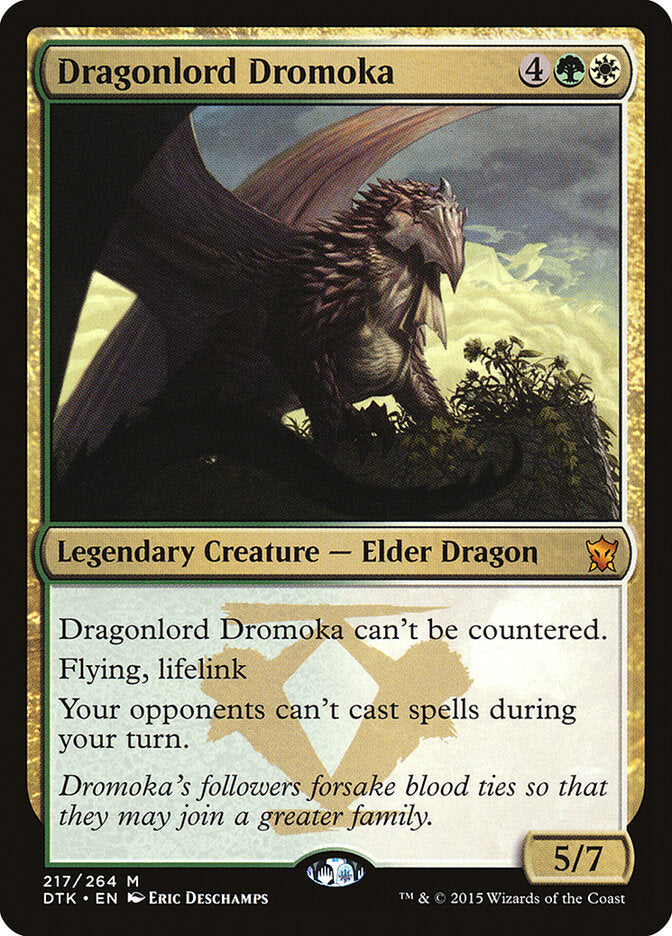 Dragonlord Dromoka (217) - Dragons of Tarkir (DTK)