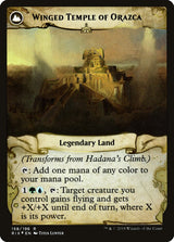 Hadana's Climb // Winged Temple of Orazca (158s) - Rivals of Ixalan Promos (PRIX)