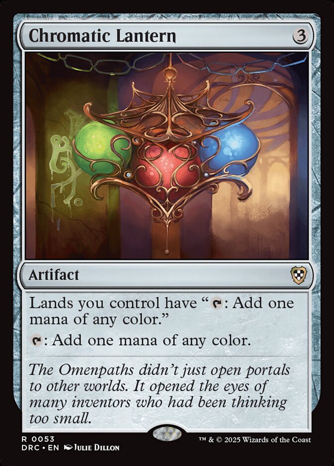 Chromatic Lantern - Aetherdrift Commander (DRC)