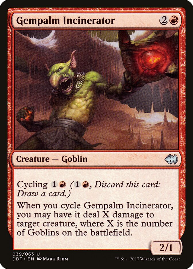 Gempalm Incinerator (39) - Duel Decks: Merfolk vs. Goblins (DDT)