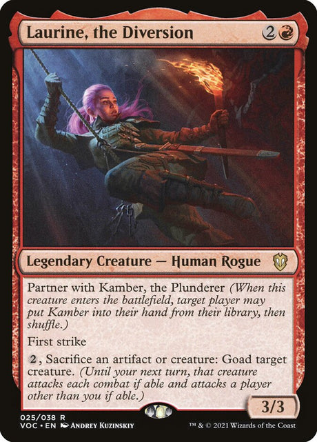 Laurine, the Diversion (25) - Crimson Vow Commander (VOC)