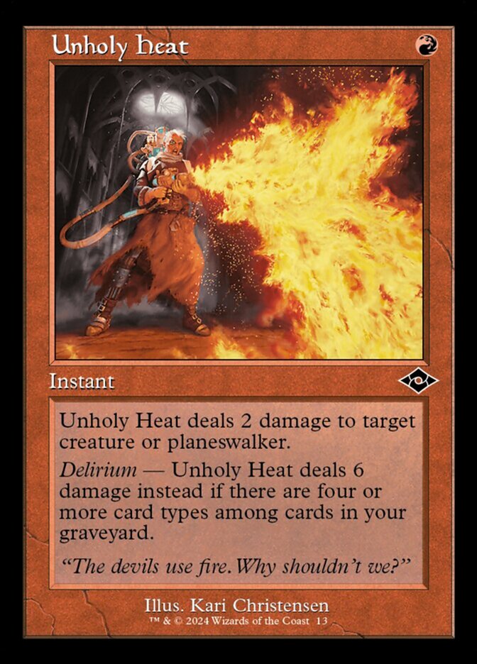Unholy Heat (13) - Modern Horizons 2 Timeshifts (H2R)
