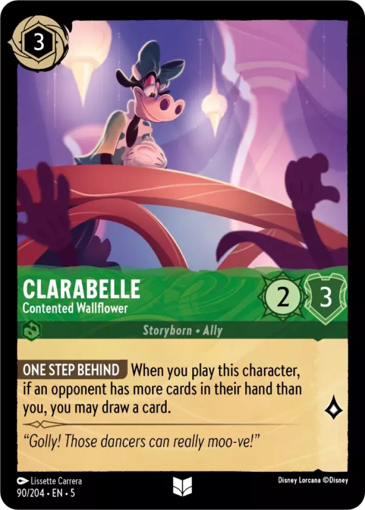 Clarabelle - Contented Wallflower - [Foil] Shimmering Skies (5)