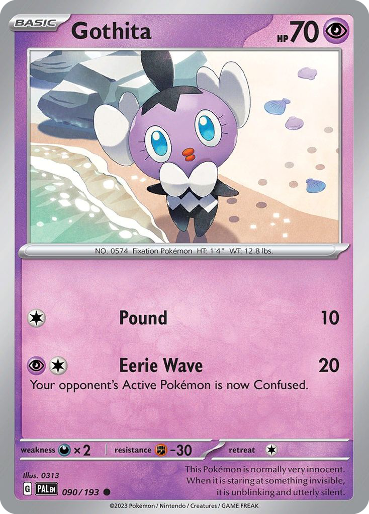 Gothita (90/193) - Paldea Evolved (PAL)