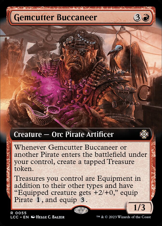 Gemcutter Buccaneer (55) - The Lost Caverns of Ixalan Commander (LCC)