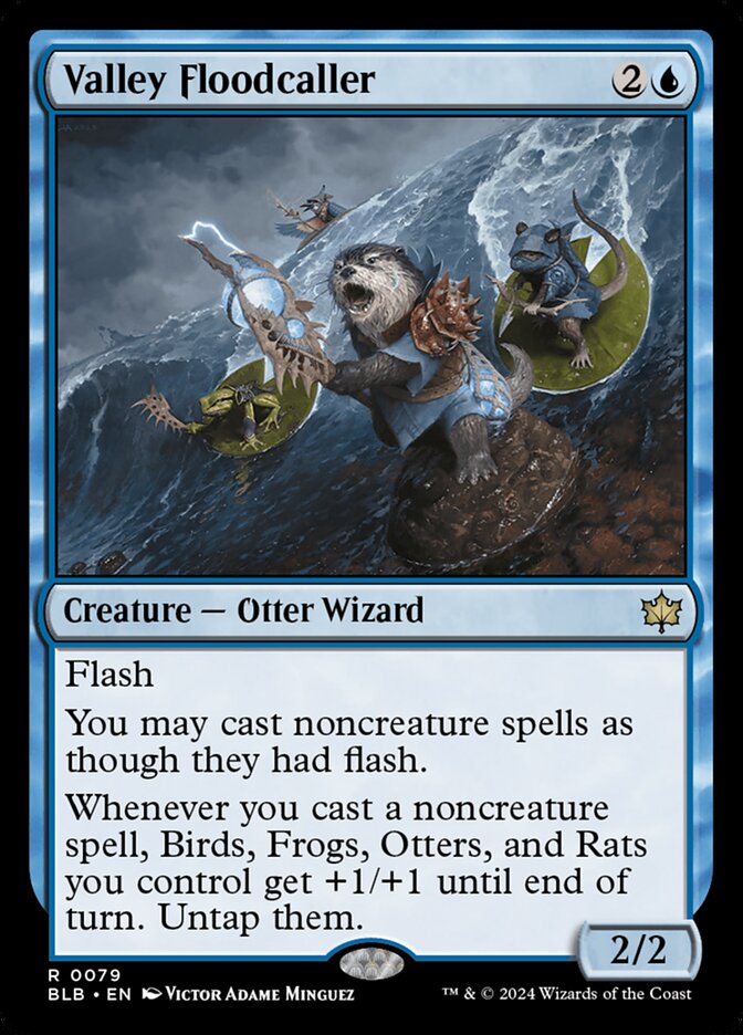 Valley Floodcaller (79) - Bloomburrow (BLB)