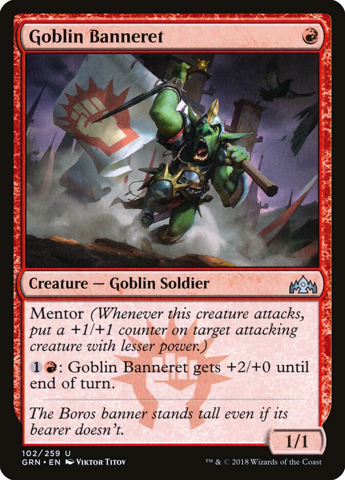 Goblin Banneret (102) - Guilds of Ravnica (GRN)
