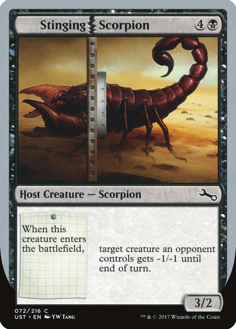 Stinging Scorpion (72) - Unstable (UST)