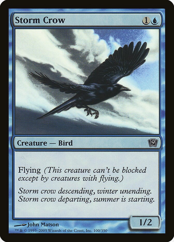 Storm Crow (100) - Ninth Edition (9ED)