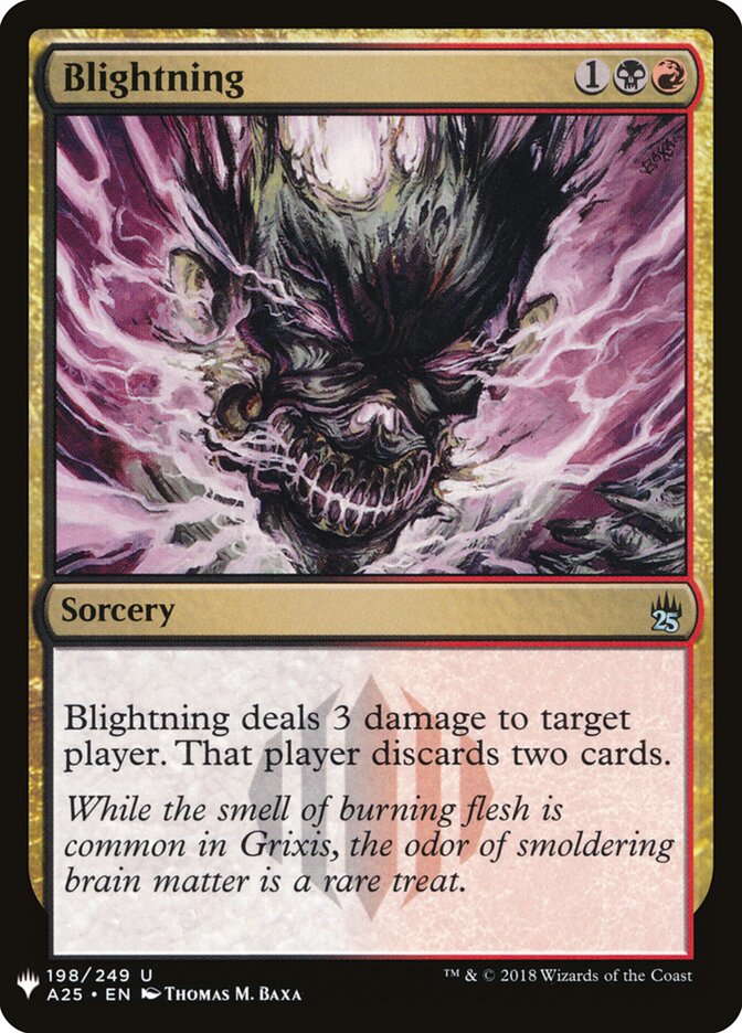 Blightning (A25-198) - The List (PLST)