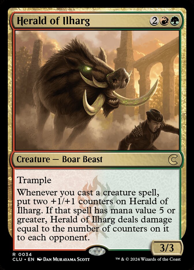 Herald of Ilharg (34) - Ravnica: Clue Edition (CLU)