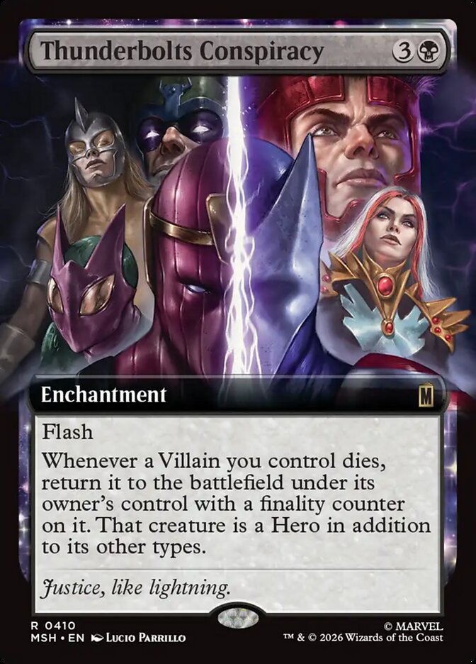 Thunderbolts Conspiracy (410) - Marvel Super Heroes (MSH)