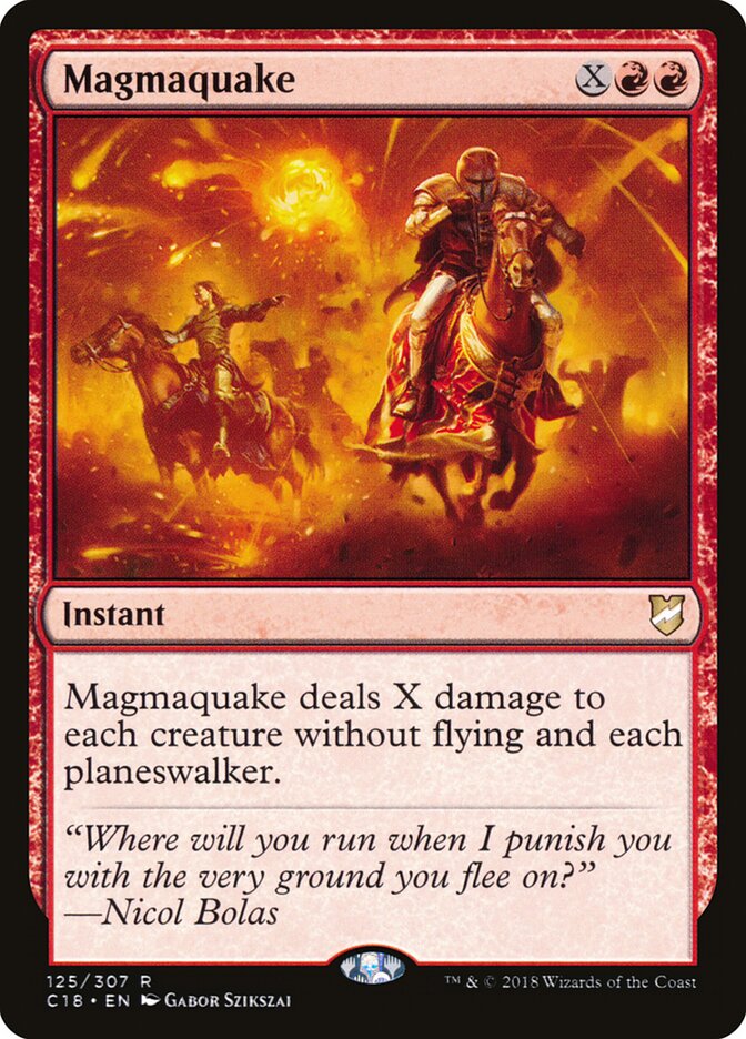 Magmaquake (125) - Commander 2018 (C18)