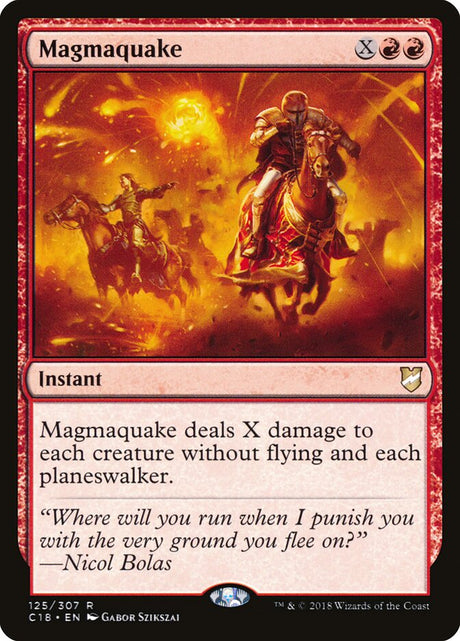 Magmaquake (125) - Commander 2018 (C18)