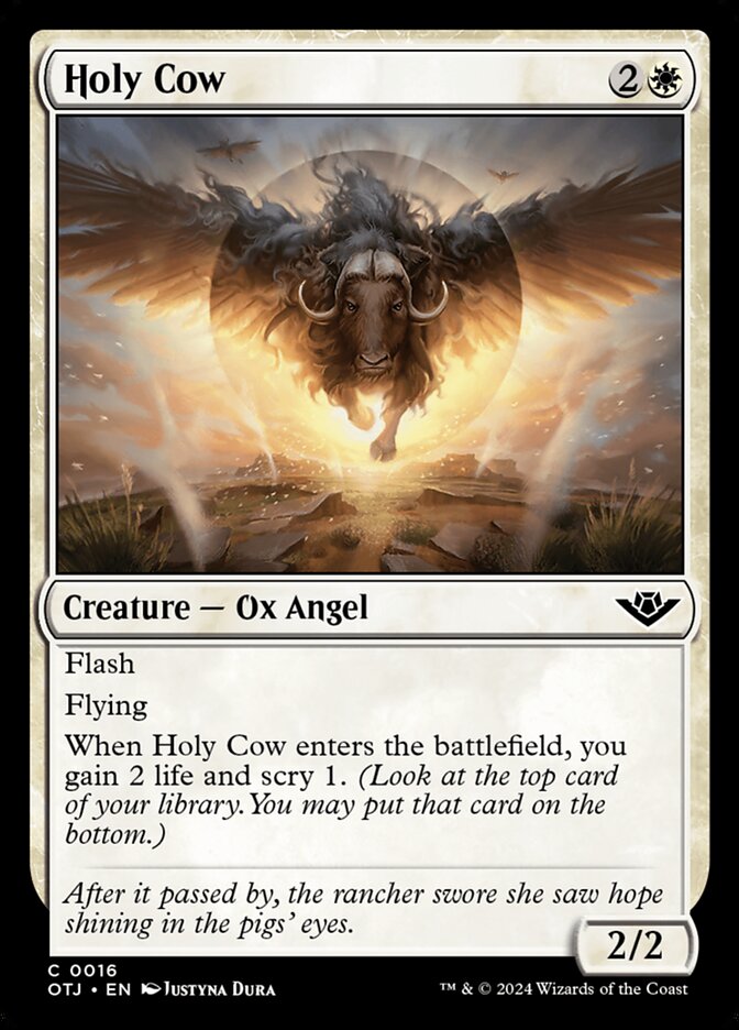 Holy Cow - [Foil] Outlaws of Thunder Junction (OTJ)