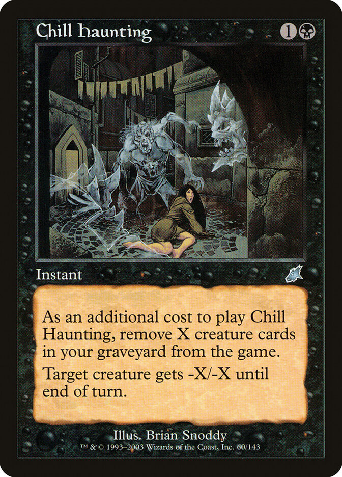 Chill Haunting (60) - Scourge (SCG)