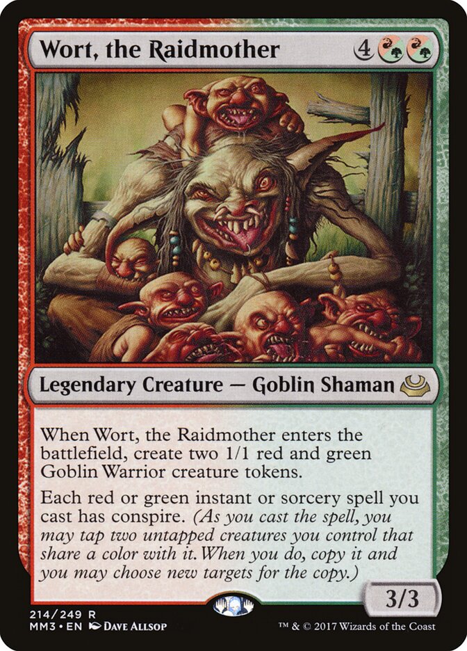 Wort, the Raidmother (214) - Modern Masters 2017 (MM3)