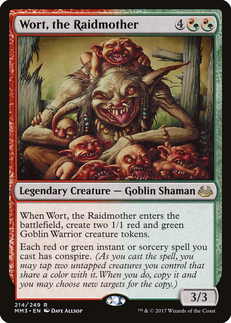 Wort, the Raidmother (214) - Modern Masters 2017 (MM3)