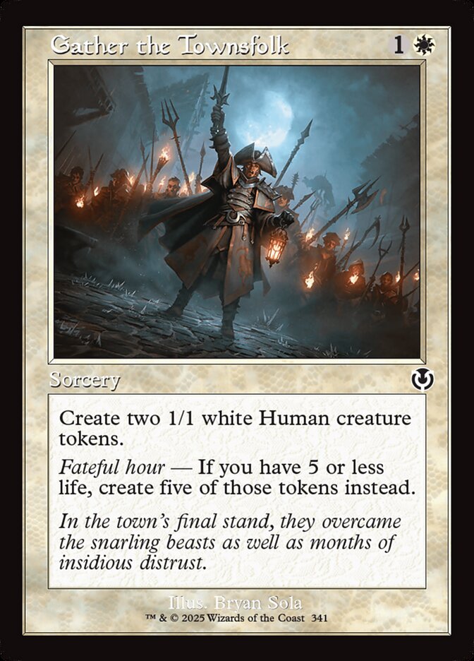 Gather the Townsfolk (341) - Innistrad Remastered (INR)