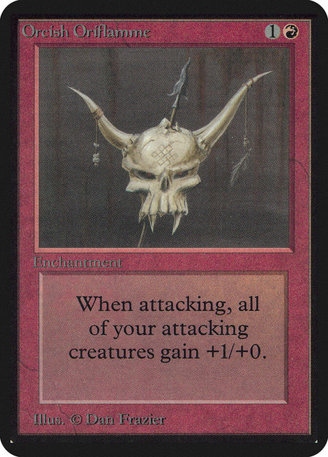 Orcish Oriflamme (166) - Limited Edition Alpha (LEA)