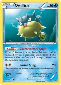 Qwilfish (21) - XY - Flashfire (FLF)
