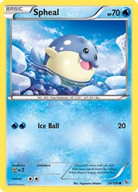 Spheal (24) - XY - Flashfire (FLF)