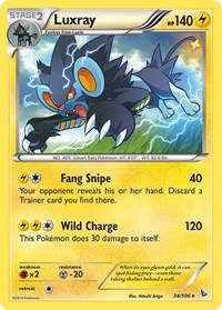 Luxray (34) - XY - Flashfire (FLF)