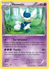 Meowstic (43) - XY - Flashfire (FLF)