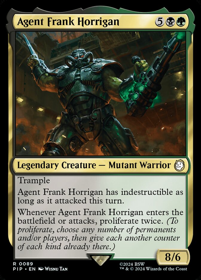 Agent Frank Horrigan - [Foil] Fallout (PIP)
